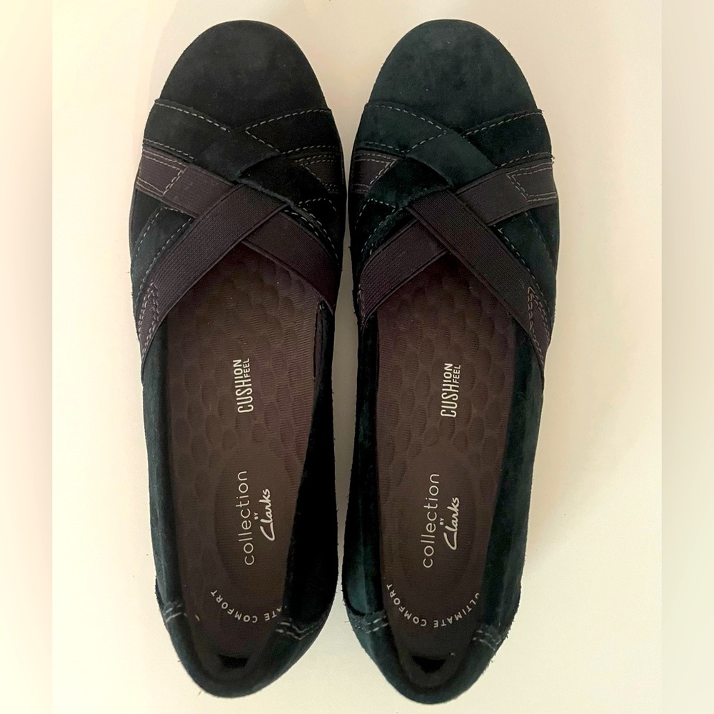 Clarks Haley Jay suede shoe,size 7.5M, new without box